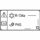GM 84402976 A/C Label