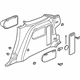 GM 10310583 Lower Quarter Trim, Gray, Passenger Side