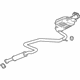 GM 84251079 Muffler & Pipe