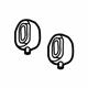 GM 84129717 Front Pipe Insulator