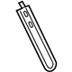 GM 13222650 Reinforcement Beam Lower Brace