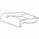 GM 39029384 Seat Cushion Pad, Rear Driver Side