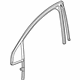 GM 85101984 Run Weatherstrip, Front Driver Side