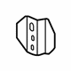 GM 97246391 Back Panel Center Bracket