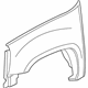 GM 22977472 Fender, Front Passenger Side