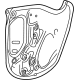 GM 23505785 Water Shield, Rear Driver Side