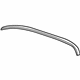 GM 84293170 Roof Molding, Black, Driver Side