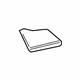 GM 84546000 Trim Pad, Black, Driver Side