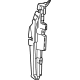 GM 84774132 Side Baffle, Driver Side
