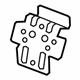 GM 84087338 Rear Body Panel Reinforcement