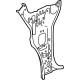 GM 42691528 Rear Panel, Front Driver Side