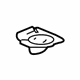 GM 22733505 Spring Seat, Rear Driver Side