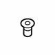 GM 22944670 Lock Knob Bezel, Black