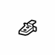GM 84154443 Outer Support Upper Bracket, Front Driver Side