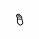 GM 10422037 Lift Gate Wedge, Rear