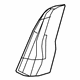 GM 26210898 Bolster Cover, Rear