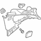 GM 23407785 Front Trim, Jet Black, Driver Side