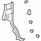 GM 15925196 Lock Pillar Trim, Driver Side