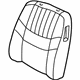 GM 88898207 Seat Back Cover, Front