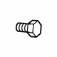GM 92047712 Belt & Retractor Upper Bolt