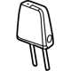 GM 85161286 Headrest, Outer