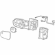 GM 23406466 Mirror Assembly, Rear Driver Side