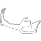 GM 84729818 Bumper Cover, Front Upper