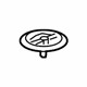 GM 22893429 Storage Box Retainer, Rear