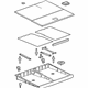 GM 23366196 Storage Box, Rear