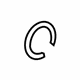 GM 23337021 Outer Bearing Snap Ring, Rear