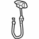 GM 20800936 Release Handle, Titanium, Rear