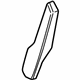 GM 20800322 Bolster Cover, Titanium, Rear Driver Side