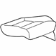 GM 84752319 Cushion Cover, Black, Front