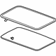 GM 20814012 Sunroof Glass, Black