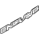 GM 84618817 Nameplate, Rear