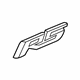 GM 22877479 Nameplate, Red, Front