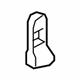 GM 23422559 Lower Bracket, Rear