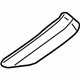 GM 23365023 Armrest Cover, Jet Black, Passenger Side