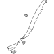 GM 84729507 Lock Pillar Trim, Jet Black, Rear Passenger Side