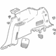 GM 84677053 Lower Quarter Trim, Rear Passenger Side
