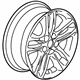 GM 22969720 Wheel, Alloy, Blade Silver