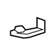 GM 15239095 Upper Bracket, Driver Side