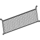 GM 84544502 Cargo Net, Rear