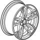 GM 84169695 Wheel