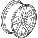 GM 84169698 Wheel