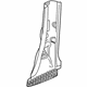 GM 84378223 Center Pillar Reinforcement, Driver Side