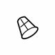 GM 92139204 Lower Weatherstrip Clip