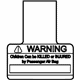 GM 88973261 Caution Label