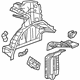 GM 23480614 Inner Wheelhouse, Rear Driver Side