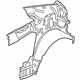 GM 23210800 Inner Quarter Panel, Rear Driver Side